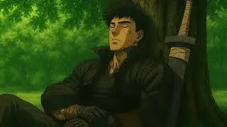 Vask Sleeps While the World Forgets Him | Ambient Lo-Fi in a Distant Forest