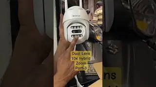 10x Hybrid zoom Dual Lens Outdoor smart Camera -3 