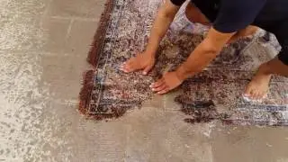 Lavaggio tappeto a mano, Questo Tizio &egrave; Un GENIO! Wow Tabriz carpet ud