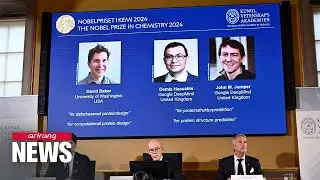 Nobel Prize in chemistry awarded to 3 scientists who used AI to design proteins
