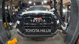 front shock absorber replacement ... toyota hilux 2015-2025 (torque specs)