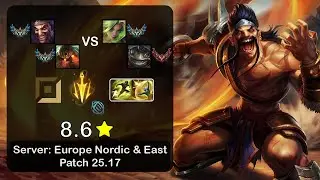 Draven ADC + Nautilus vs Zeri + Tahm Kench - EUNE Challenger - Patch 25.17