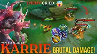&ldquo;Karrie ⚡TRUE DAMAGE MACHINE🔥 | Tank Melter Build DOMINATION 💥 MLBB Insane Gameplay!&rdquo;