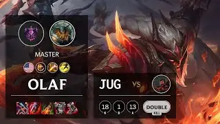 Olaf Jungle vs Graves - NA Master Patch 11.1