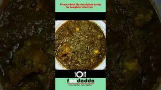 Spinach Cauliflower Recipe | Dinner recipe | Indian curry #shorts #foodaddarecipe