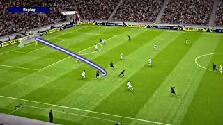 Cristiano Ronaldo Curly Long Range Goal 🥵 | efootball PES 2023