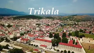 Τρίκαλα Θεσσαλία Trikala Thessaly (Thessalia) Greece Drone