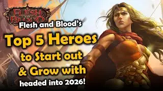 2026's Top 5 Heroes to Start Out & Grow With | Flesh and Blood TCG | Go Again! Ep783