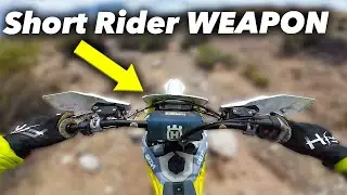 Best Dirt Bike For Shorter Riders | 2024 Husqvarna TE250 TBI