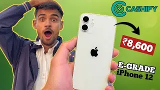 Apple iPhone 12 Grade E 64GB 🤔 In Just ₹8,600 Order From Cashify #unboxing #tech #iphone12 #cashify 