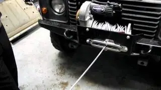 Warn 8274 winch with Gigglepin 4 x 4 free spool handle! As on Ebay MC8099