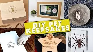 DIY Pet Keepsakes & Memorials | COPING WITH PET LOSS