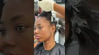 Relaxer that cares, not just straightens... no burn, no breakage. Follow @orsoliveoilgh for more.