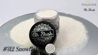 Oh Blush Winter Wishes - 312 Snowflakes