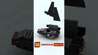 LEGO 75264 Kylo Ren&rsquo;s Shuttle Microfighter &ndash; El Lado Oscuro en versi&oacute;n mini #legostarwars #afol