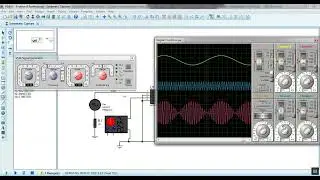 DSB-SC AM Generation with AD633 Analog Multiplier IC