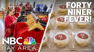 49er fever: Faithful fans gear up for the Super Bowl with jackets, custom cookies, tickets to Vegas