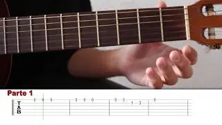 Como tocar Dulce Navidad (Jingle Bells) en guitarra con tablatura. Canciones fáciles para aprender