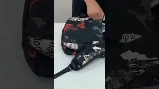 ~~ leather printed bag ~~