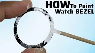 How To Paint a Watch Ceramic Bezel