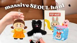 🔥 Trendy Keyrings & Blindboxs from Seoul | Massive Korea Haul! 🇰🇷💕