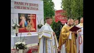 Boże Ciało. Procesja w Leżajsku Podkarpacie 30.05.2024