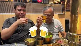 Imagine Going Korea Having Birthday Dinner be like