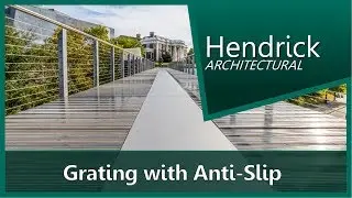 ▶ Stainless Steel Grating with Slip Resistant Coating - Architectural Metal