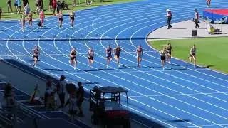 Ht5. 100m Women, Dane Bird Smith Shield, QSAC-SAF 25 February 2023