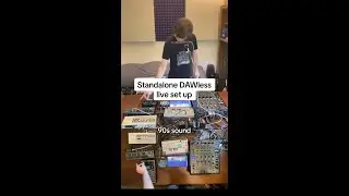 Standalone DAWless live set up #shorts