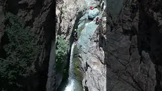 #canyoning #nature #come_with_me #waterfall #beautifuliran #mountains #iran #adventure my Iran
