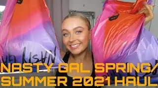 NASTY GAL SPRING/SUMMER 2021 HAUL | Laura Hargreaves