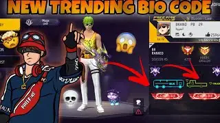 NEW TRENDING FREE FIRE BIO CODE 📍 BEST FF BIO CODE ☠️FREE FIRE PROFESSIONAL BIO🎯