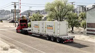 4K Realistic Ultra Graphics | American Truck Simulator Mod by Snowymoon Gameplay