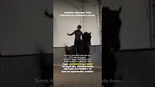 Horse Abuse Scandal: Olympic Rider's Cruel Actions