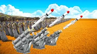 Harpoon Turret, T45 Shotgun & Rambo vs 2.6 Million Pyramid Head & Alien !! UEBS 2