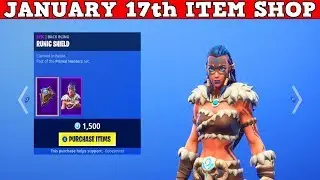 Fortnite Item Shop (January 17th) | *NEW* FYRA & JAEGER SKINS! + Amazing *NEW* Shields!