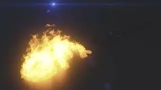 Text on fire vfx in houdini | fire spreading effect in houdini 
