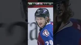 Nathan MacKinnon logs his 1st career Stanley Cup Playoff goal | April 19, 2014 | Avalanche vs. Wild