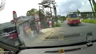 Reckless and dangerous driving of KSRTC DRIVERS in kerala