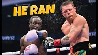TERENCE CRAWFORD WAS RUNNING FROM CANELO ALVAREZ ?