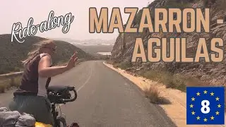 🚴 Ride-along: Mazarrón - Águilas, Spain, EuroVelo 8 🌊🐝🌄🚜🔴🟡🔴🇪🇸