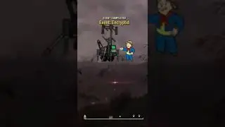 Fallout 76 - What is that thing at the Encryptid Event #shorts