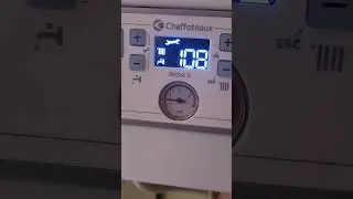 caldera chaffoteaux error 108 #shortvideo #calentadores #caldera #calefaccion