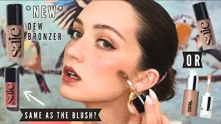 Жидкий бронзер Saie Dew Bronze Soft-Focus (соляной) | Первые впечатления, образцы и сравнения
