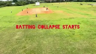 &ldquo;Top-Order Magic, Middle-Order Mayhem! 🏏 A Collapse to Forget&rdquo;#CricketCollapse #BattingDrama