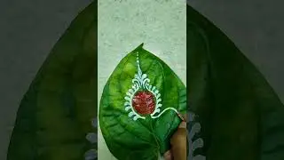 Easy Pan Pata kolka design/Bangali wedding special #art #shorts #viral #trending #panpata #kolka