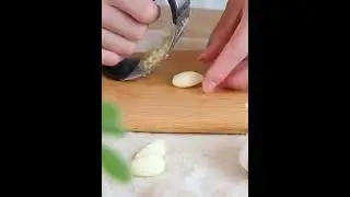 stainless steel garlic pressing artifact kitchen annular mashed garlic pressing device