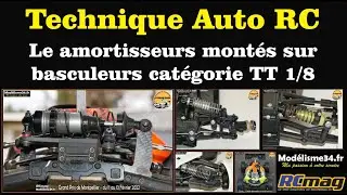 Les amortisseurs sur basculeurs pour les buggy TT 1/8 - Solution d'avenir ou du passé ?