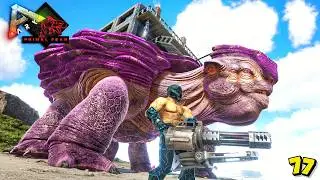 I Built Underwater House On A Massive Megachelon 🔥 : ARK Primal Fear & Eternal & Mythical World #77